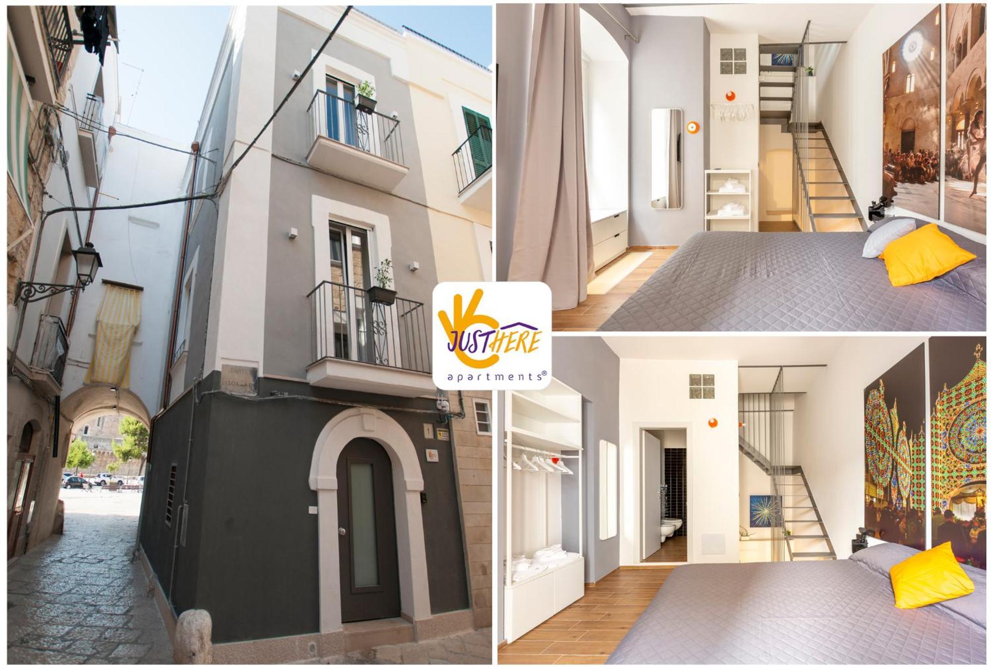 Just Here Apartments - Lascia Fare A Dio Bari Ngoại thất bức ảnh